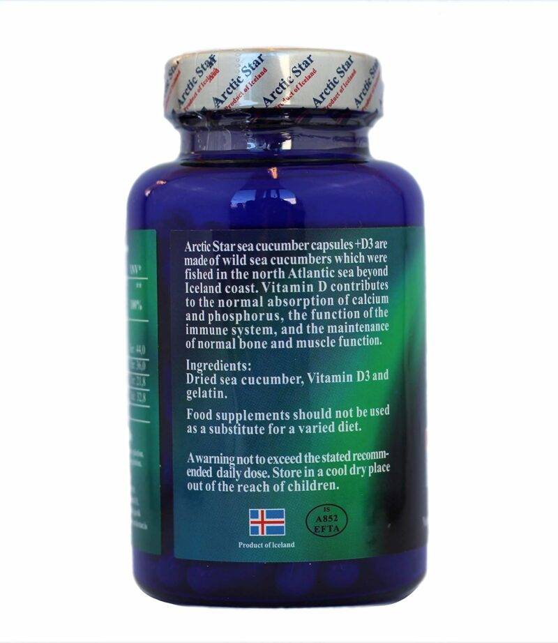 Arctic Star - Sea Cucumber with Vitamin D3 Capsules - Image 7